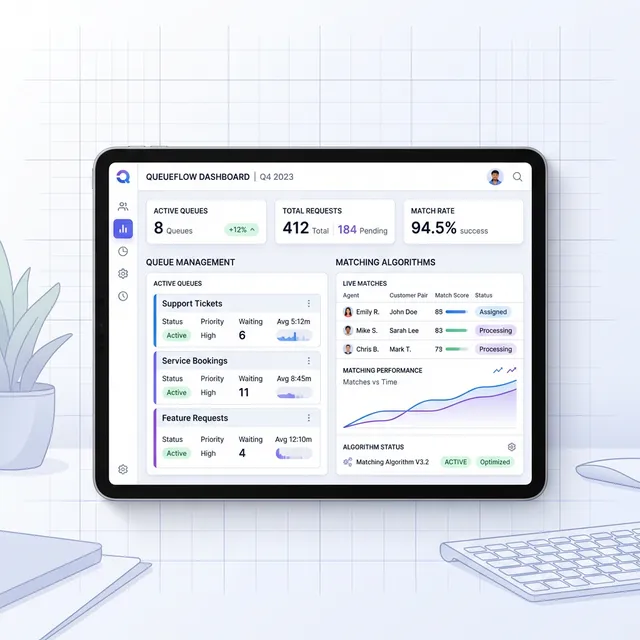 Digital Queue Tracking